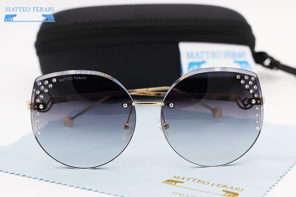 Ochelari de soare  pentru Femei, Cat eye, Matteo Ferari, UV400, MFJH-070BK