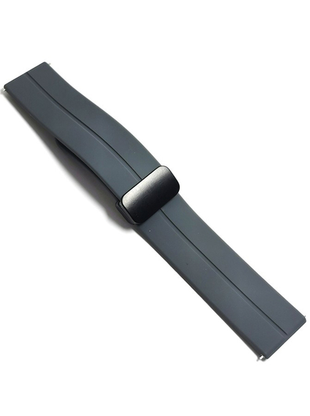 Curea din silicon, închidere cu deployant magnetic, quickrelease, 20mm, 22mm