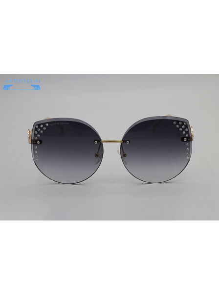 Ochelari de soare  pentru Femei, Cat eye, Matteo Ferari, UV400, MFJH-070BK