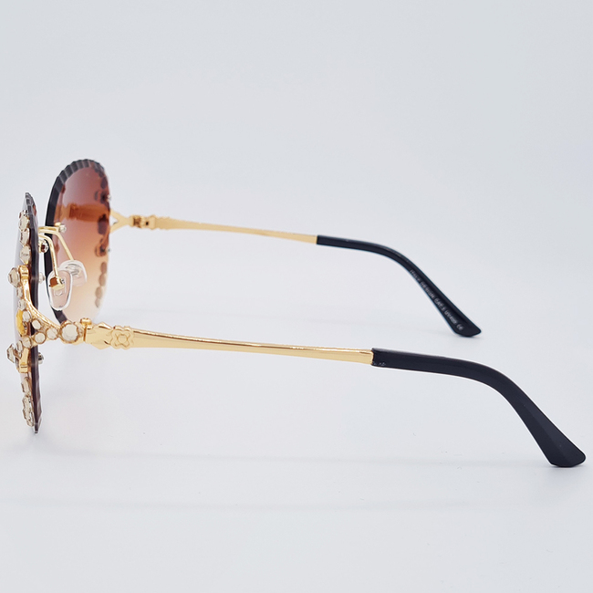 Ochelari de soare pentru Femei, Matteo Ferari, UV400, Maro, MFJH-117BR