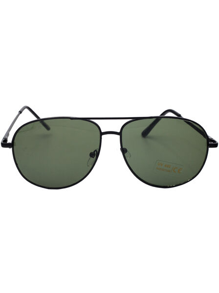 Ochelari de soare Bărbătești, Matteo Ferari, UV400, Stil Pilor, Negru, MFJH-041BK