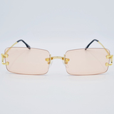 Ochelari de damă dreptunghiulari, Matteo Ferari, Pink, UV400, MFJH-120PK