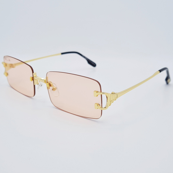 Ochelari de damă dreptunghiulari, Matteo Ferari, Pink, UV400, MFJH-120PK