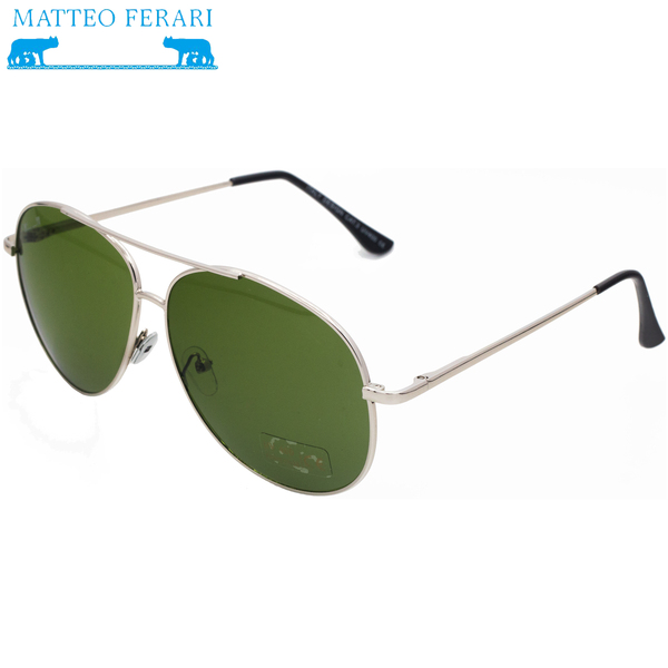 Ochelari de soare Bărbătești, Matteo Ferari, UV400, Pilot, MFJH-034GR