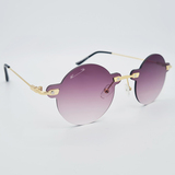 Ochelari de soare pentru Femei, Rotunzi, Matteo Ferari, MFJH-126BL