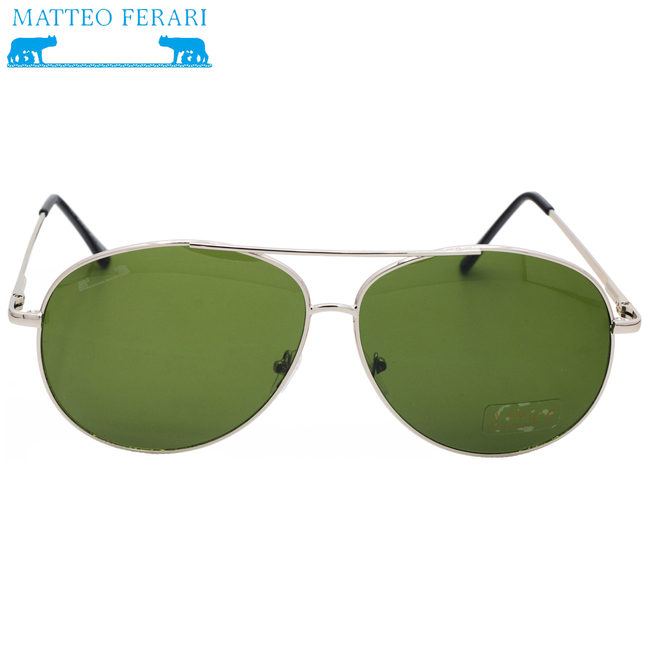 Ochelari de soare Bărbătești, Matteo Ferari, UV400, Pilot, MFJH-034GR