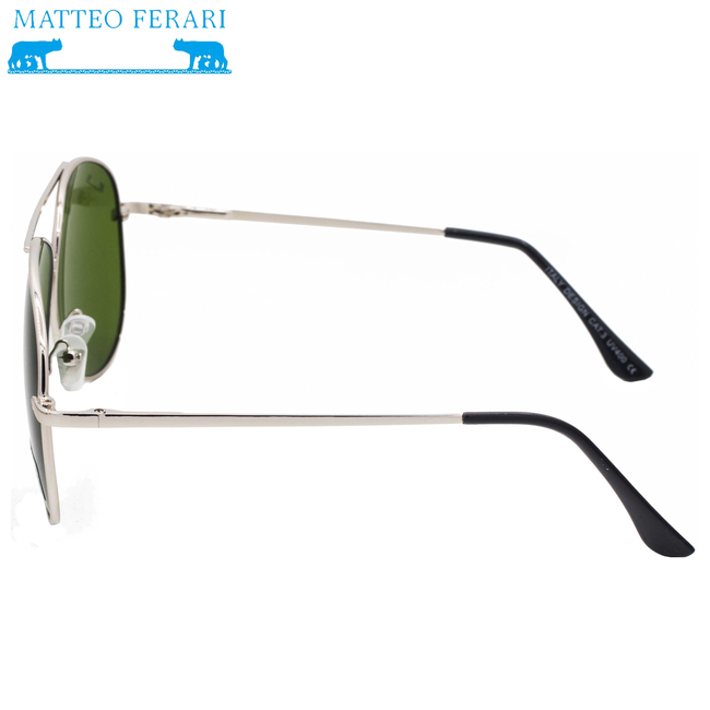Ochelari de soare Bărbătești, Matteo Ferari, UV400, Pilot, MFJH-034GR