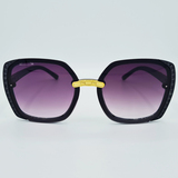 Ochelari de soare damă, ramă neagră, UV400 MFJH-134BK