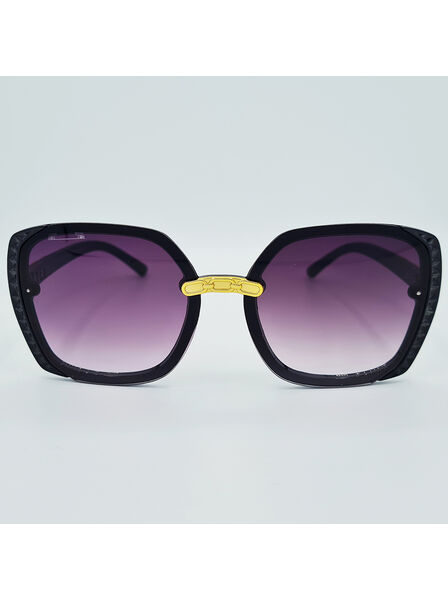 Ochelari de soare damă, ramă neagră, UV400 MFJH-134BK