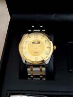 Set bărbătesc Cadou Matteo Ferari, Ceas, Butoni si pix metalic MF064B110G