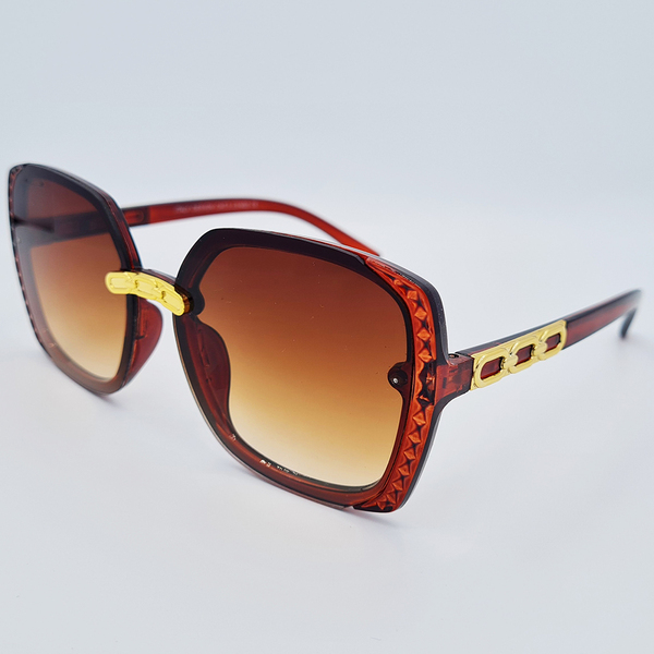 Ochelari de soare damă, ramă maro, UV400 MFJH-134BR