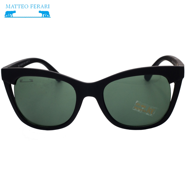 Ochelari de soare pentru Femei, Matteo Ferari, Rectangulari, Negru, UV400, MFJH-029BK