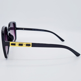 Ochelari de soare damă, ramă neagră, UV400 MFJH-134BK