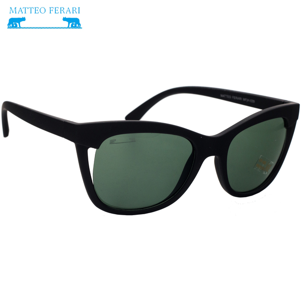 Ochelari de soare pentru Femei, Matteo Ferari, Rectangulari, Negru, UV400, MFJH-029BK