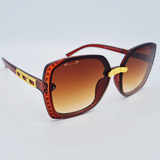 Ochelari de soare damă, ramă maro, UV400 MFJH-134BR