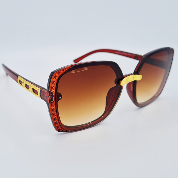 Ochelari de soare damă, ramă maro, UV400 MFJH-134BR