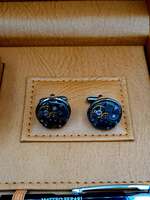 Set bărbătesc Cadou Matteo Ferari, Ceas, Butoni si pix metalic MF051B110G