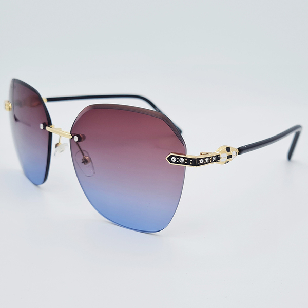 Ochelari de soare pentru Femei, Matteo Ferari, Degrade Albastru, UV400, MFJH-122BK