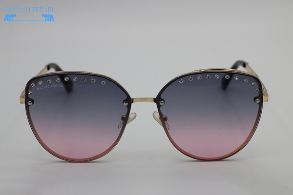 Ochelari de soare Matteo Ferari pentru Femei, UV400, Pink, MFJH-071PK