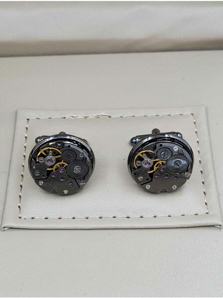 Set bărbătesc Cadou Matteo Ferari, Ceas, Butoni si pix metalic MF047B110G