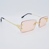 Ochelari de damă dreptunghiulari, Matteo Ferari, Pink, UV400, MFJH-120PK