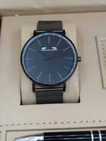 Set bărbătesc Cadou Matteo Ferari, Ceas, Butoni si pix metalic MF047B110G