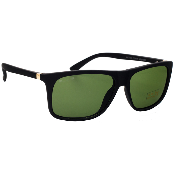 Ochelari de soare Bărbătești, Matteo Ferari, Rectangulari, Negru, U400, MFJH-030BK