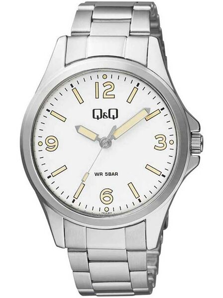 Ceas Q&Q bărbătesc casual argintiu QB12J204Y