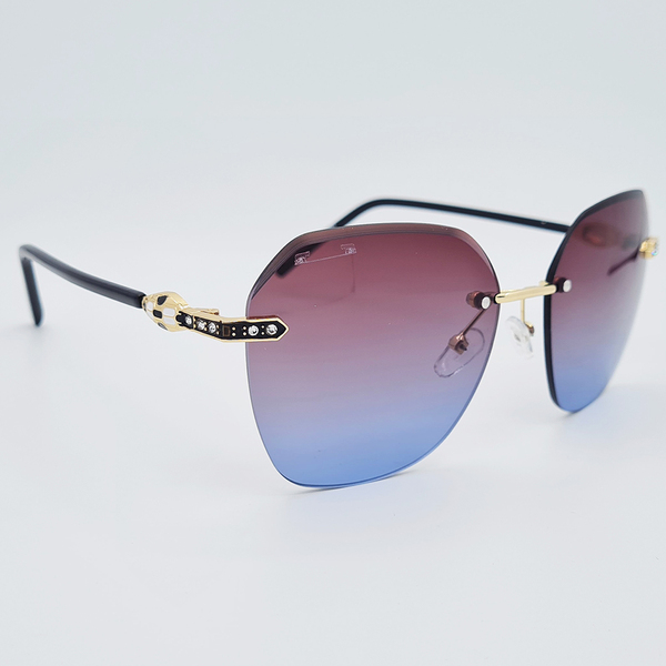 Ochelari de soare pentru Femei, Matteo Ferari, Degrade Albastru, UV400, MFJH-122BK