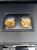 Set bărbătesc Cadou Matteo Ferari, Ceas, Butoni si pix metalic MF52B110G