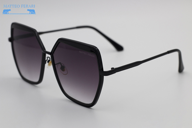 Ochelari de soare dama Matteo Ferari MFJH-093_BK_BK