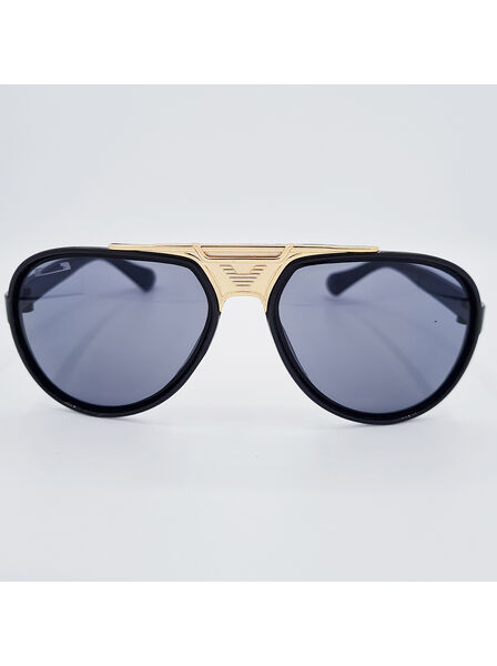 Ochelari de soare unisex, lentila neagră, UV400, MFJH-143BK