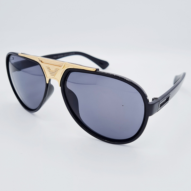 Ochelari de soare unisex, lentila neagră, UV400, MFJH-143BK