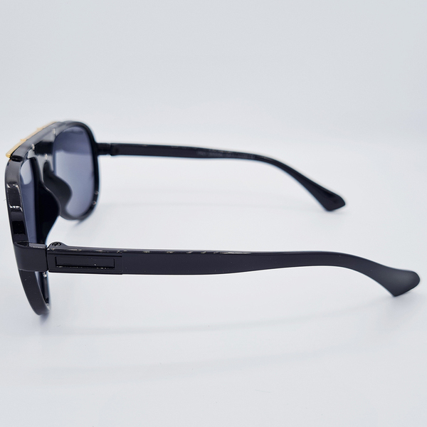 Ochelari de soare unisex, lentila neagră, UV400, MFJH-143BK