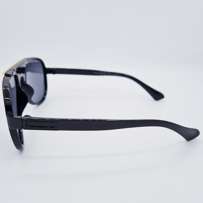 Ochelari de soare unisex, lentila neagră, UV400, MFJH-143BK