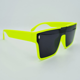 Ochelari de soare unisex, ramă Neon, lentila Neagra, UV400, MFJH-153Y