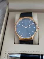 Set bărbătesc Cadou Matteo Ferari, Ceas, Butoni si pix metalic MF060B110G