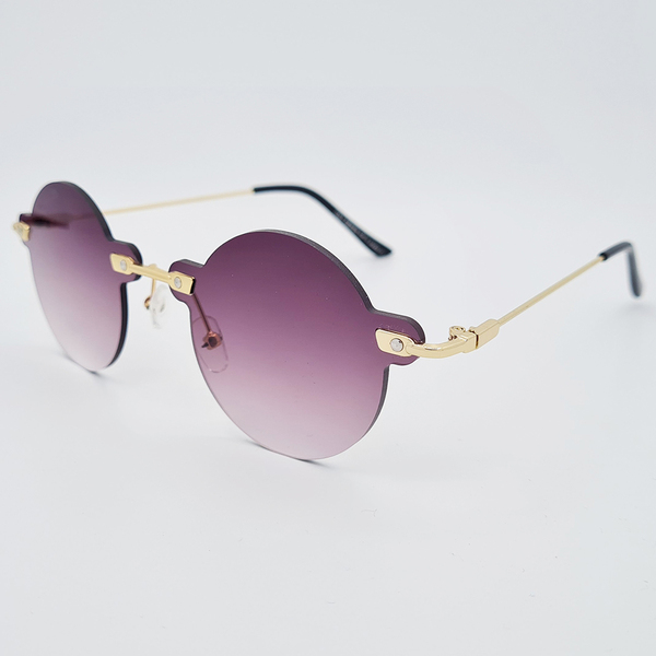 Ochelari de soare pentru Femei, Rotunzi, Matteo Ferari, MFJH-126BL