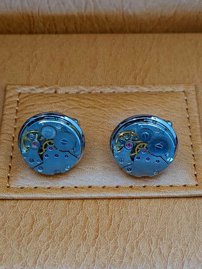 Set bărbătesc Cadou Matteo Ferari, Ceas, Butoni si pix metalic MF057B110G