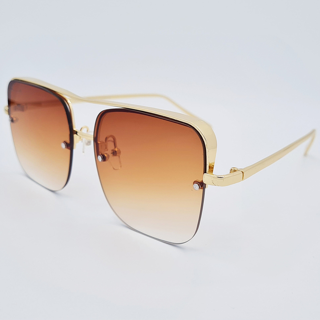 Ochelari de soare maro pentru Femei, Matteo Ferari, MFJH-125BR