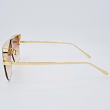 Ochelari de soare maro pentru Femei, Matteo Ferari, MFJH-125BR