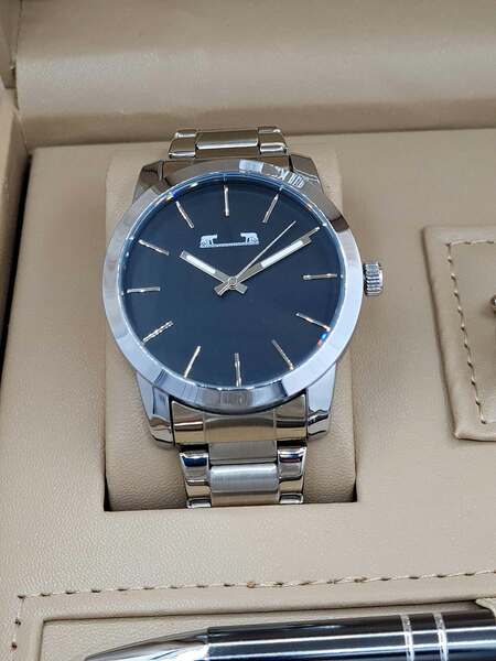 Set bărbătesc Cadou Matteo Ferari, Ceas, Butoni si pix metalic MF059B110G