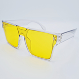 Ochelari Unisex cu lentile Galbene, Matteo Ferari, UV400, MFJH-151Y