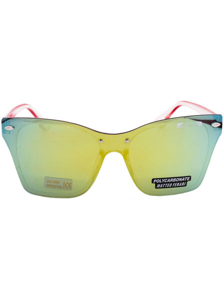 Ochelari de soare Damă, lentilă oglindă, UV400, Matteo Ferari,MFJH-010PK