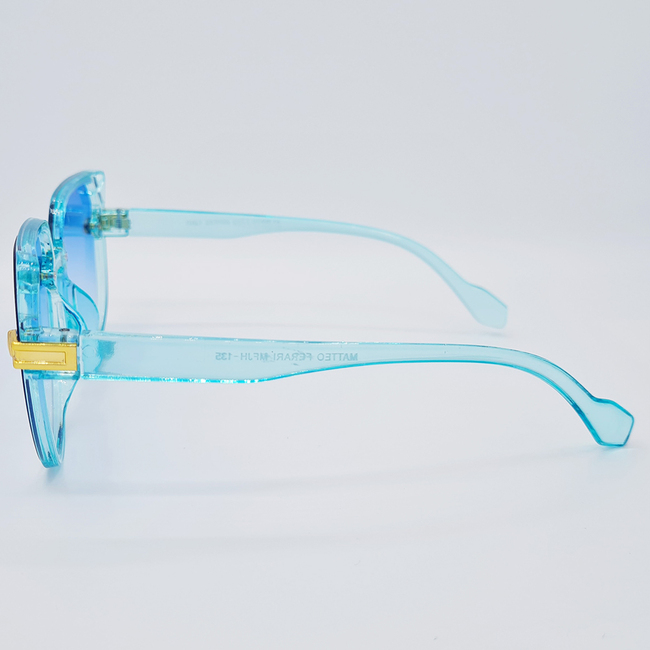 Ochelari de soare pentru Femei Albastru, Matteo Ferari, UV400, MFJH-135BL