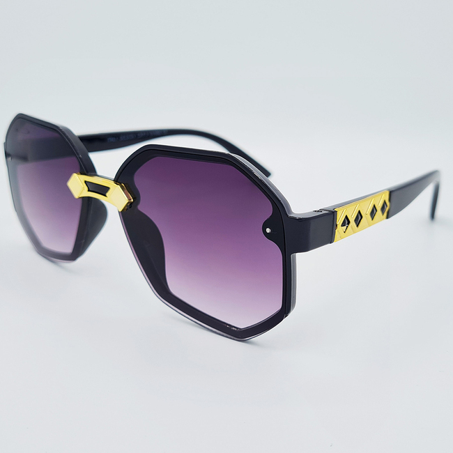 Ochelari de soare pentru Femei Matteo Ferari, UV400, Negru, MFJH-136BK