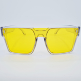 Ochelari Unisex cu lentile Galbene, Matteo Ferari, UV400, MFJH-151Y