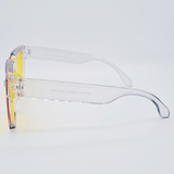 Ochelari Unisex cu lentile Galbene, Matteo Ferari, UV400, MFJH-151Y