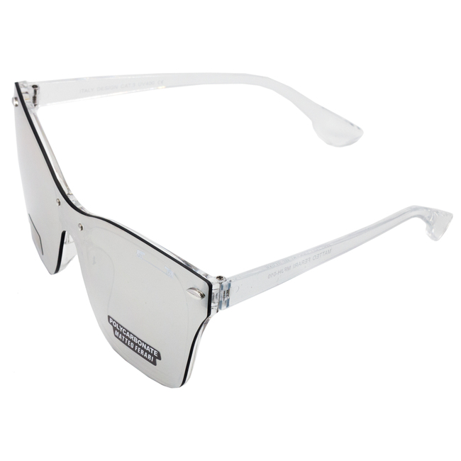 Ochelari de soare pentru Femei, Matteo Ferari Silver, lentilă oglindă, MFJH-010SR