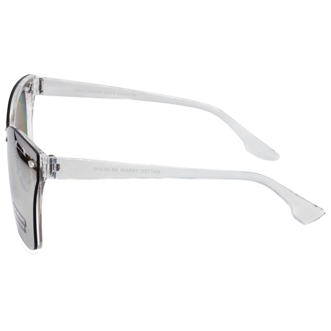 Ochelari de soare pentru Femei, Matteo Ferari Silver, lentilă oglindă, MFJH-010SR